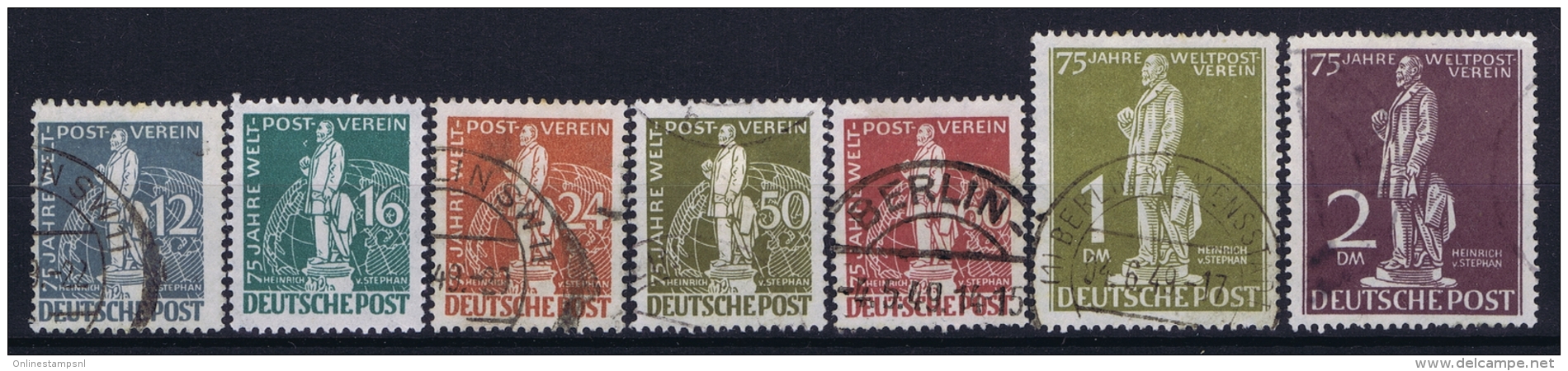 Berlin:  Mi Nr 35 - 41 Used Obl Gestempelt  1949  UPU Weltpostverein - Used Stamps