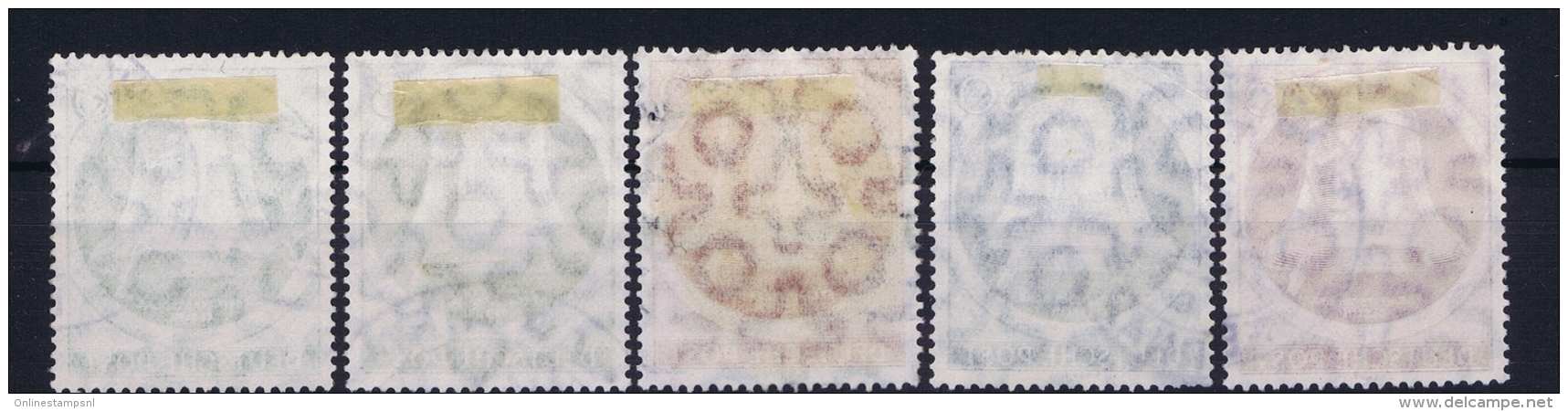 Berlin:  Mi Nr 82 - 86  Used Obl Gestempelt 1951  Glocken Rechts - Used Stamps