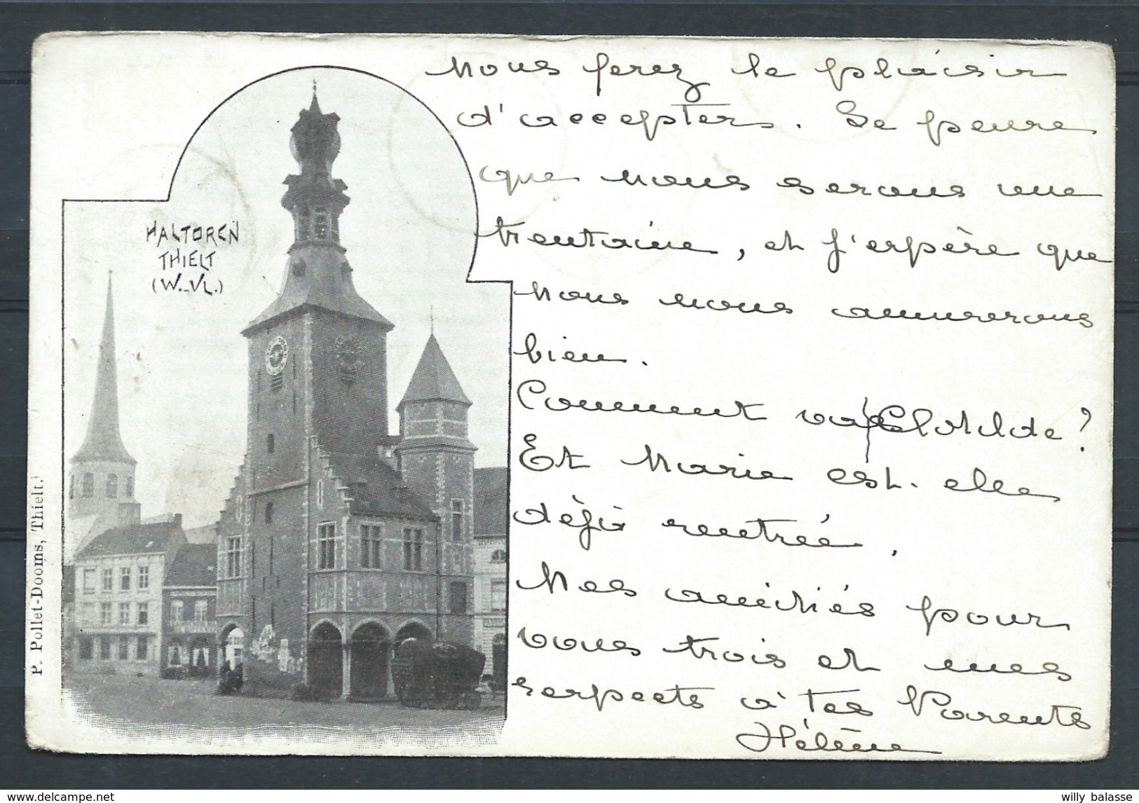 +++ CPA - TIELT - THIELT - Haltoren - 1900  // - Tielt