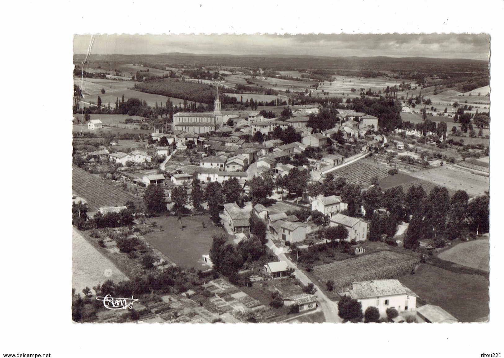 Cpm -  Cadalen - Panorama Aérien - 143-70 A Cim - 1962 - - Cadalen