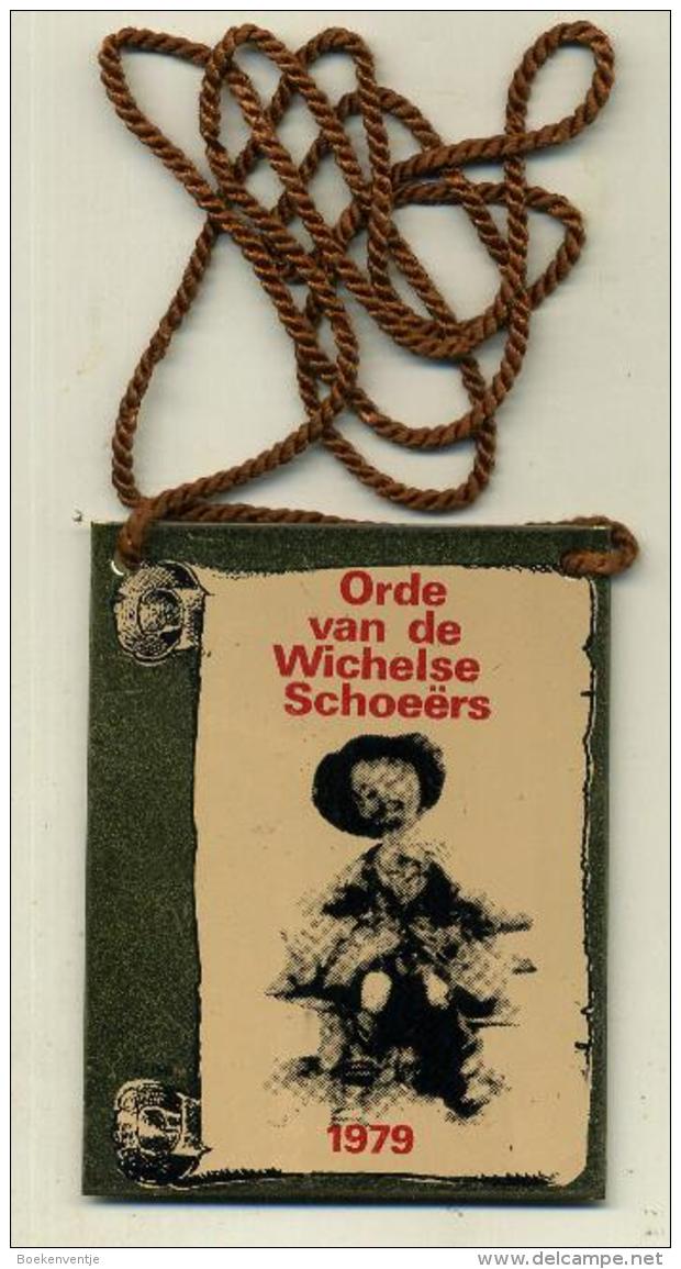 Wichelen - Orde Van De Wichelse Schoeërs 1977 - Plaquette - Fasching & Karneval