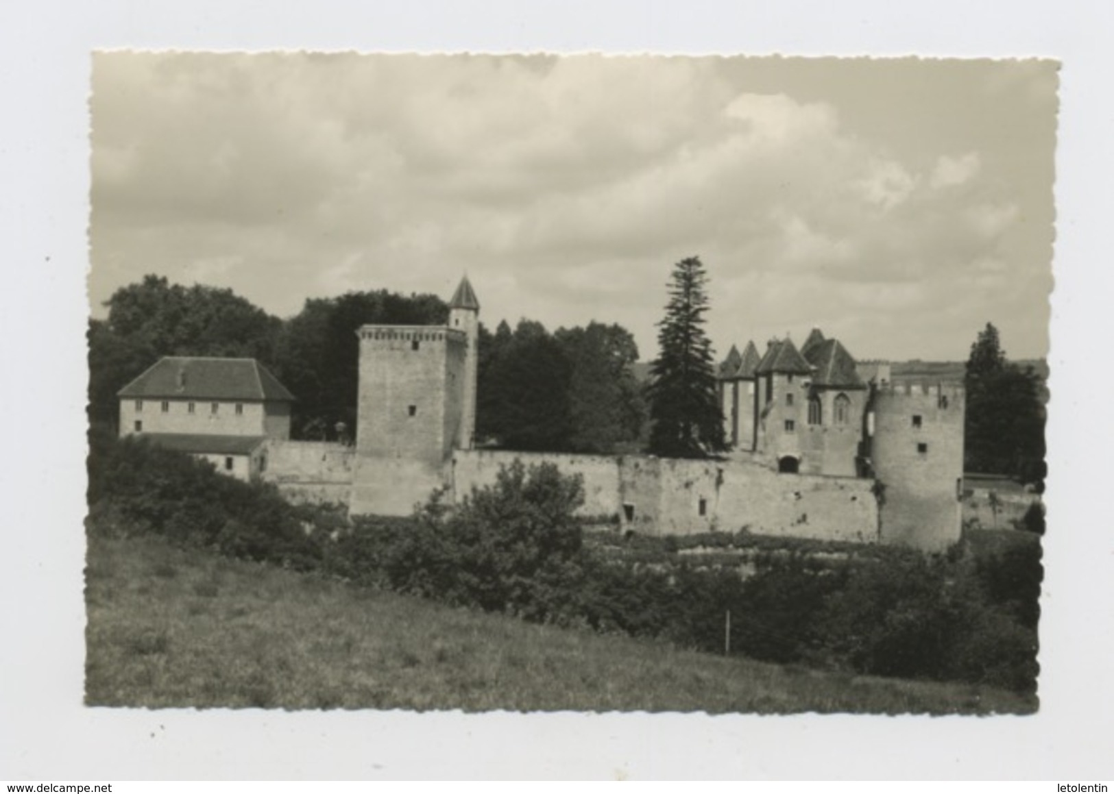 CPSM:  71 - COUCHES LES MINES - CHATEAU DE MARGUERITE DE BOURGOGNE - Sonstige & Ohne Zuordnung