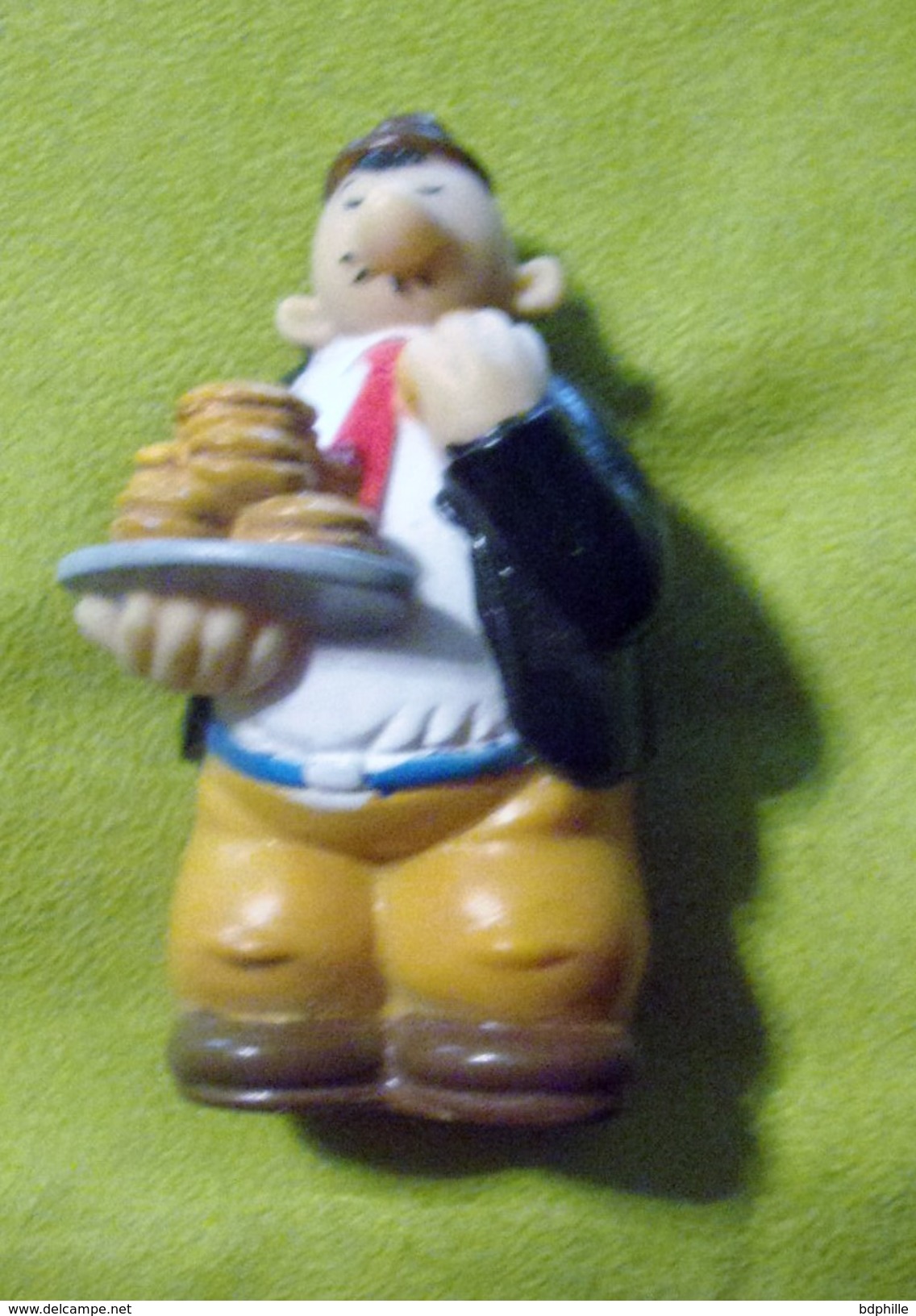 Gontran J. Wellington Wimpy (Popeye) Figurine Souple Creuse Embout De Stylo TBE - Figurines En Plastique