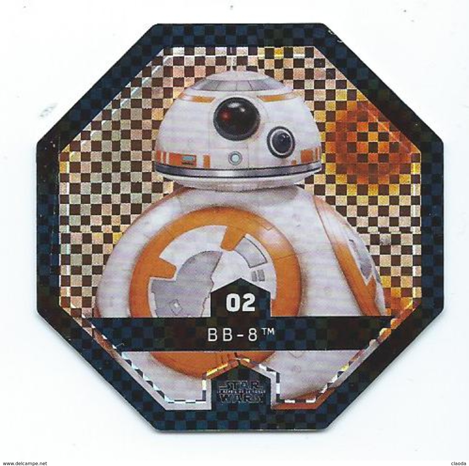 JU 02 - JETON STAR WARS - Collection LECLERC 2016 - N° 02  - BB-B - Gift Cards