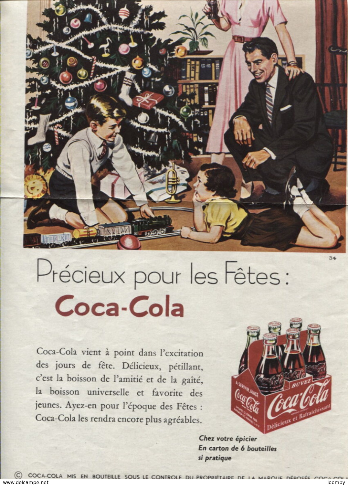 Page Publicitaire Couleurs Coca-Cola Du Patriote Illustré. TB - Affiches Publicitaires