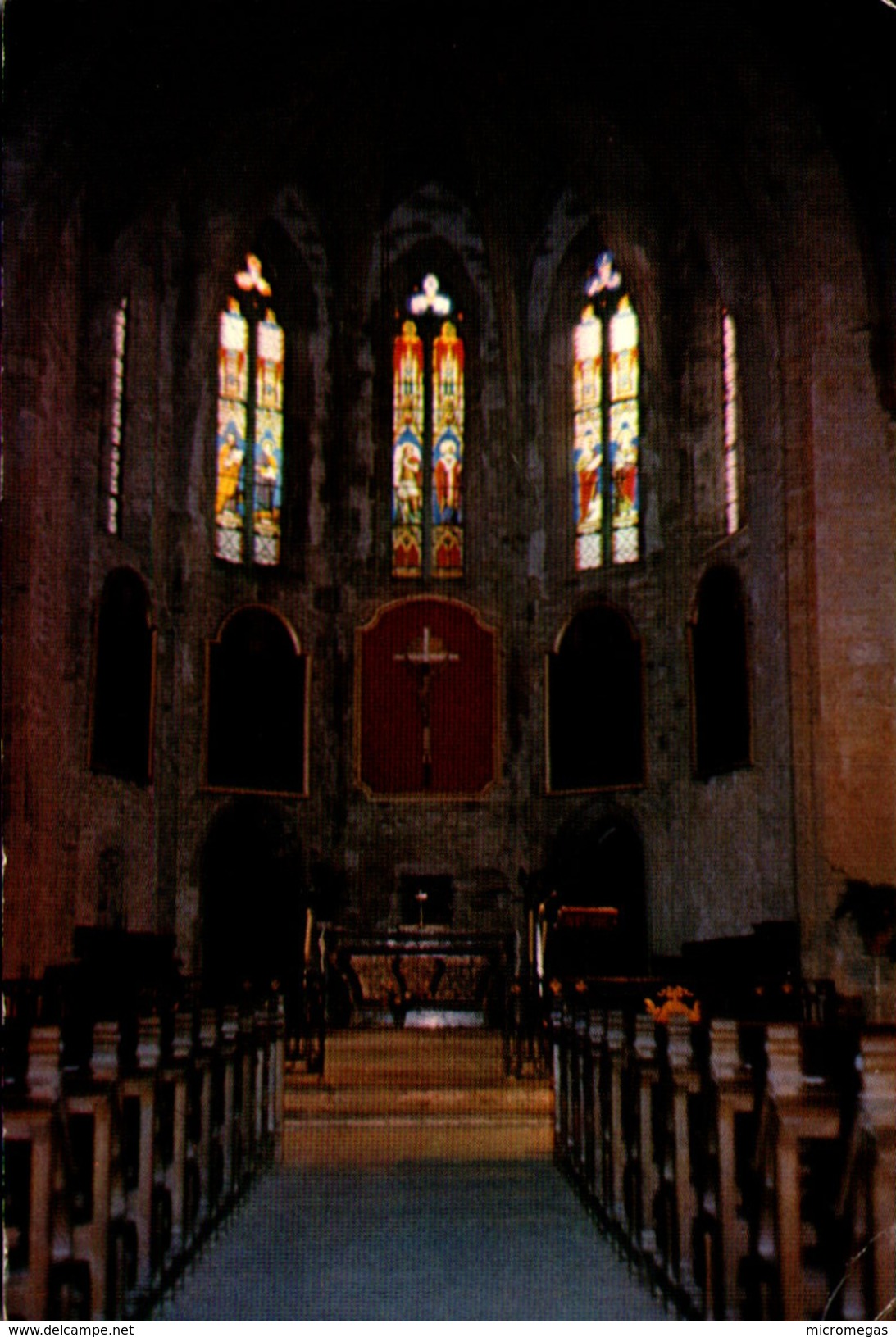 CONQUES-sur-ORBIEL - Intérieur De L'Eglise - Conques Sur Orbiel