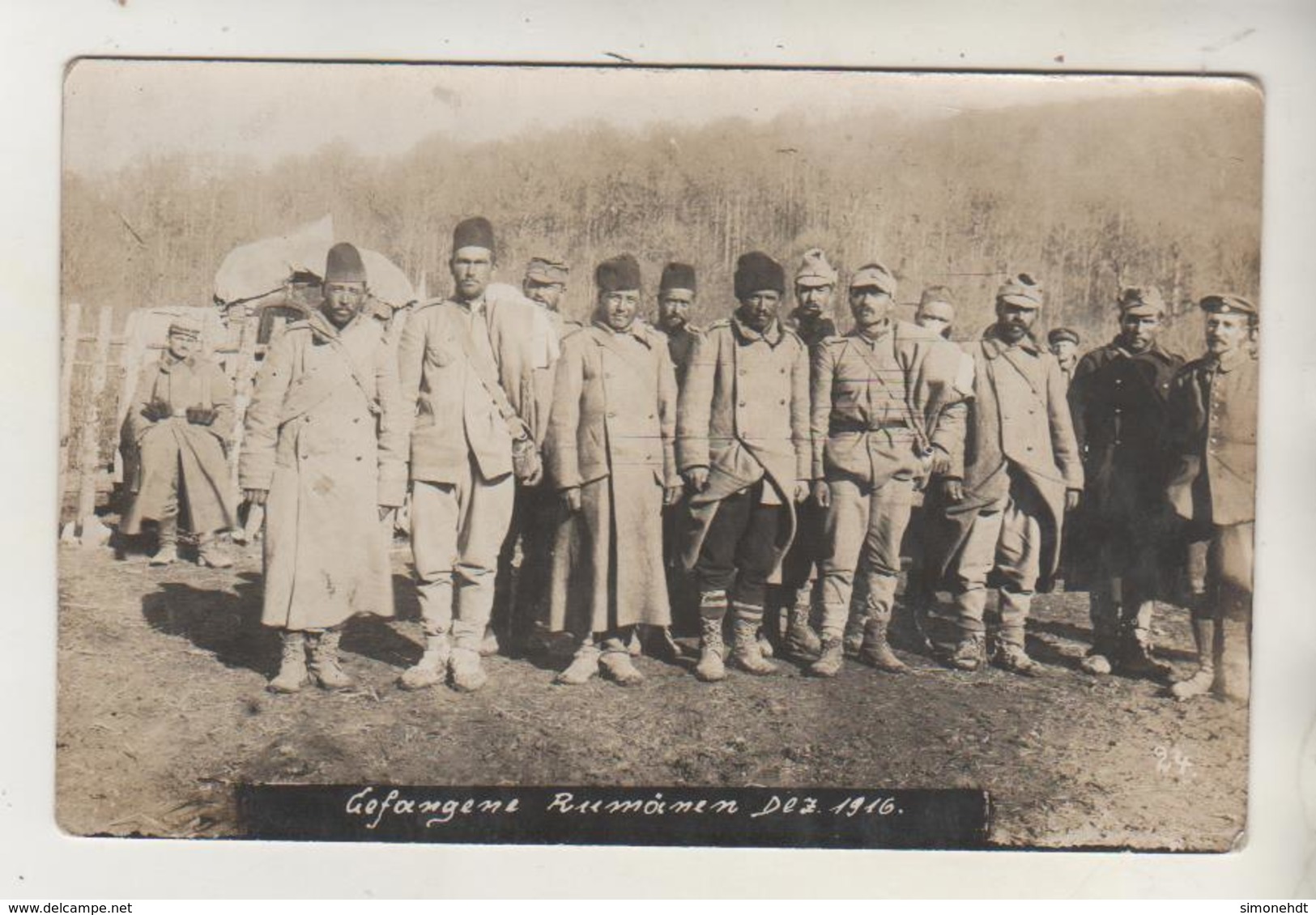 Prisonniers Russes   -  Gefangene Russ - Décembre 1916 - Guerra 1914-18