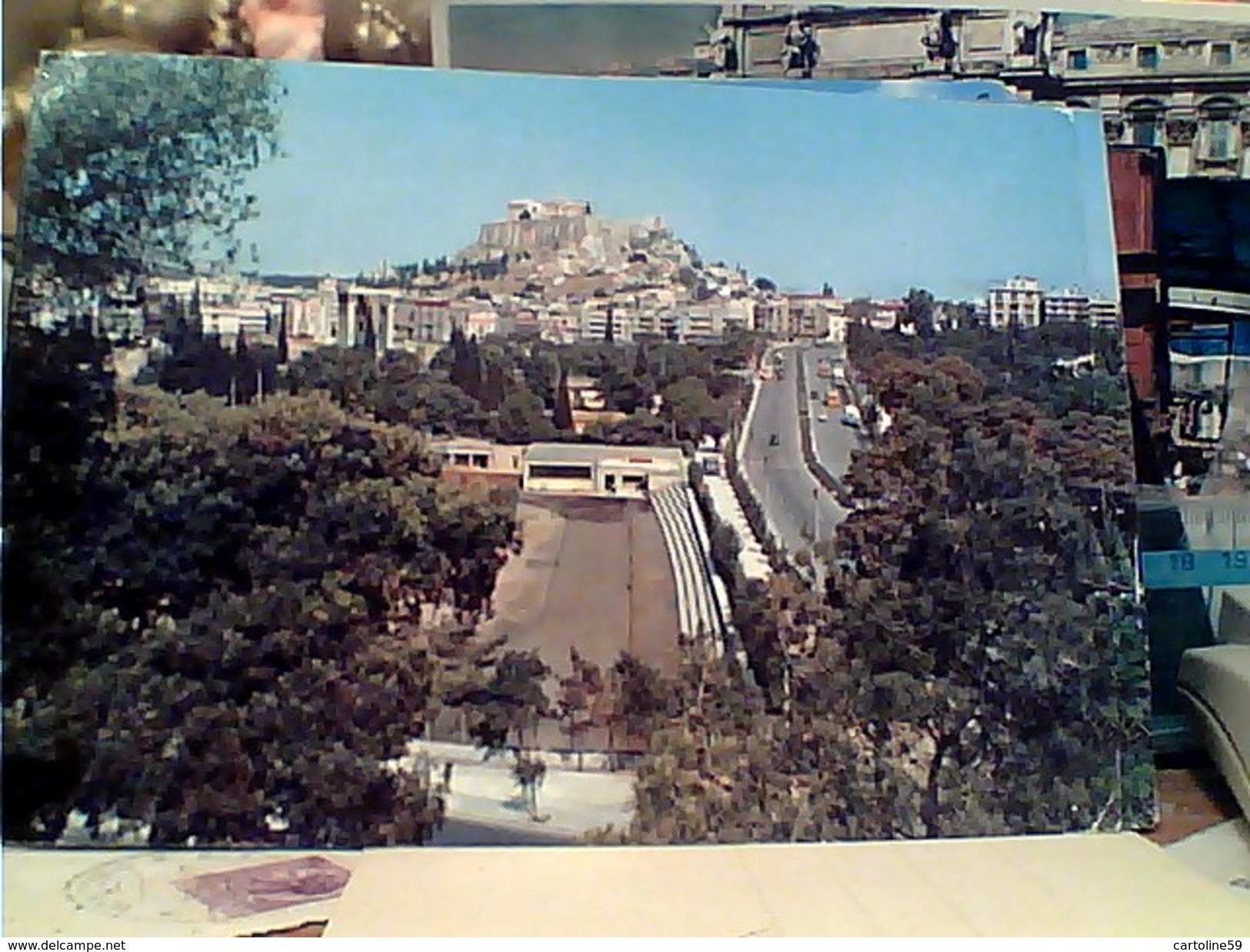 10 CARD GRECE GRECIA ATENE  ATHENS VUES TRAM AUTOBUS COSTUMI VB N1965/92  FW9421