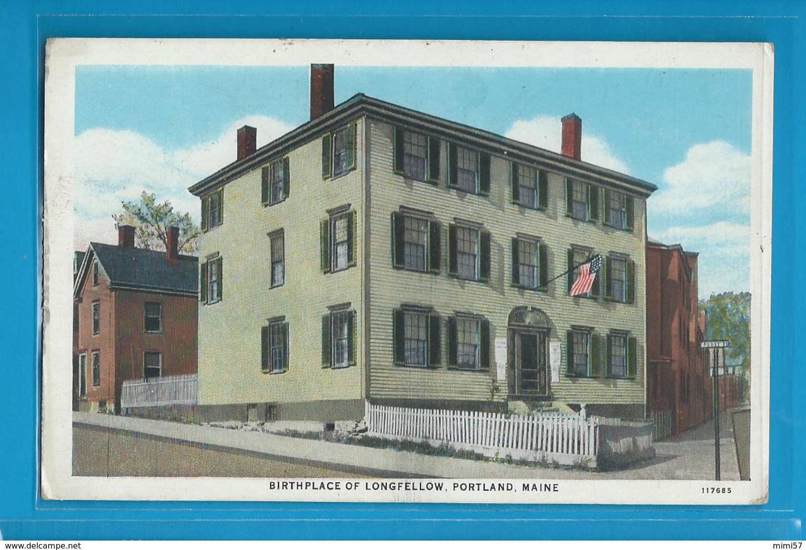 C.P.M. Birthplace Of Longfellow - Portland - Maine - Portland