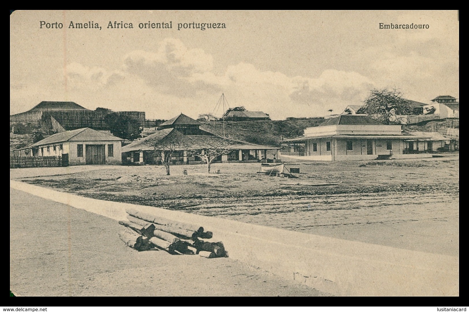 PORTO AMÉLIA - Embarcadouro.    Carte Postale - Mozambico