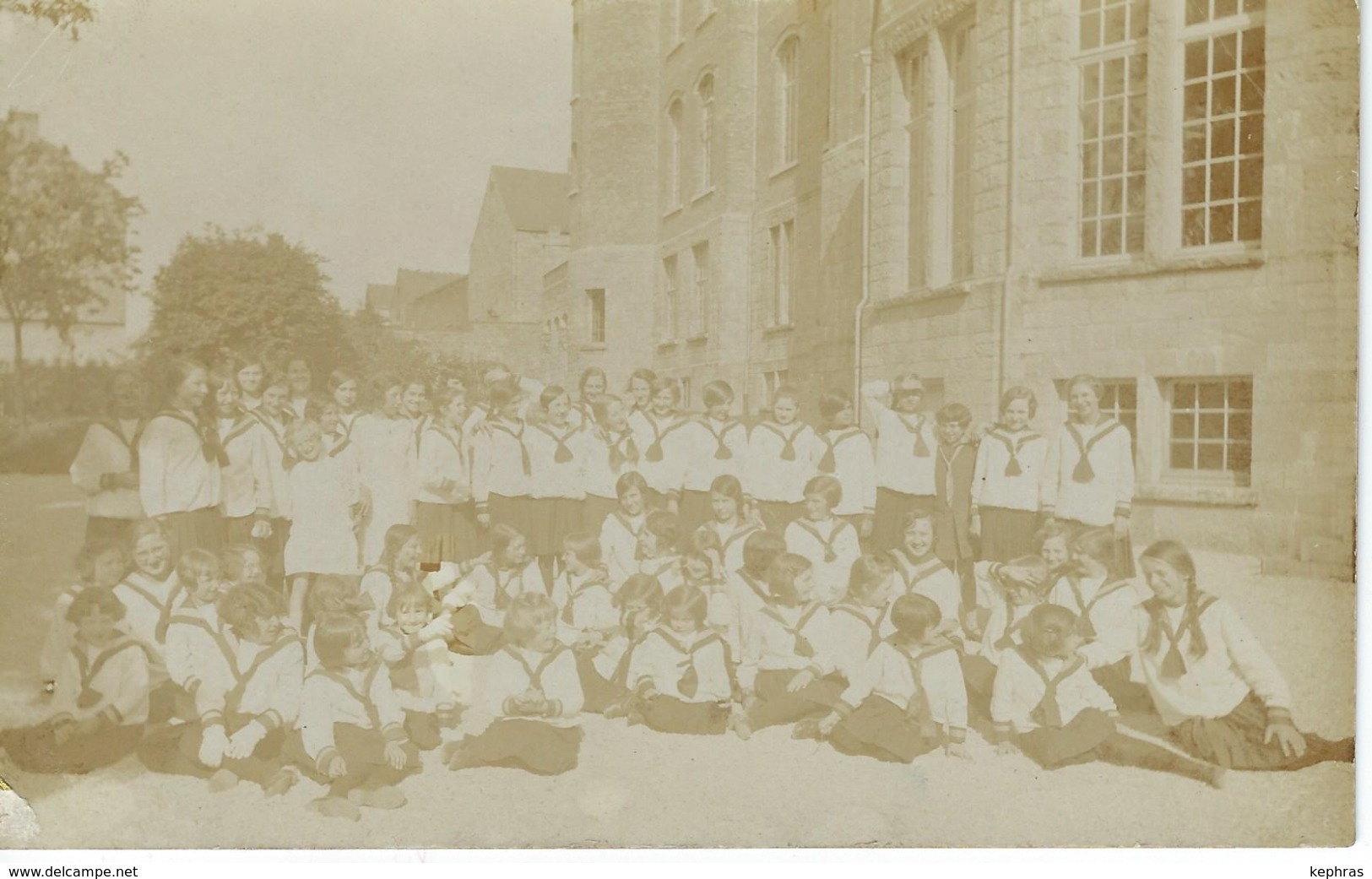 CHIMAY : Carte Photo - Groupe D'élèves - Pensionnat Notre Dame - 1928 - Chimay