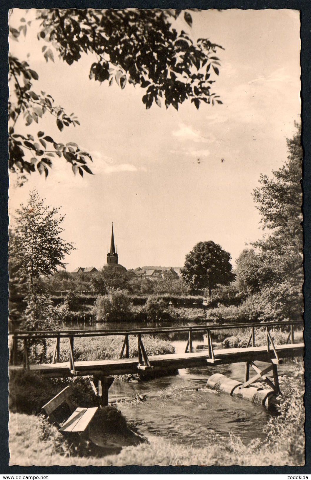 9129 - Alte Foto Ansichtskarte - Kahla - Landpost Landpoststempel - Zimmritz über Jena - Gel 1960 - Kahla