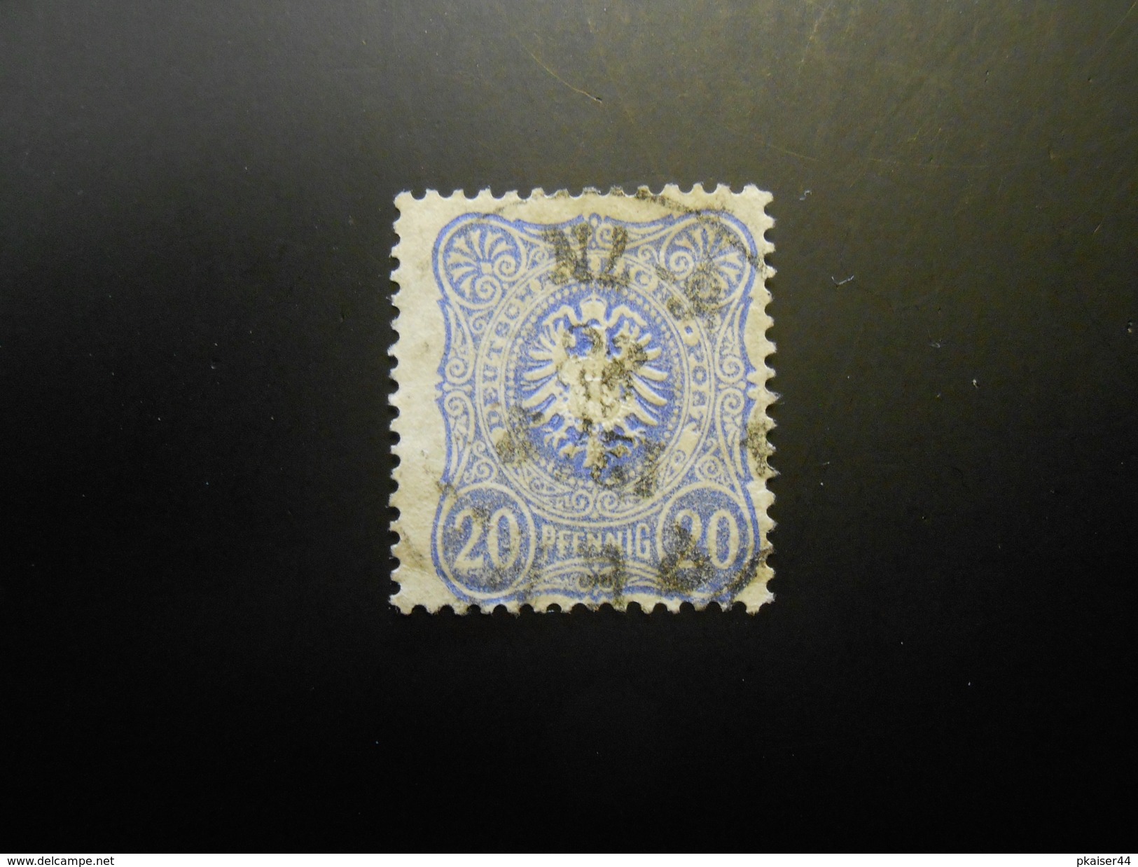 D.R.Mi 42 La  20Pf  - 1880/81 - Mi &euro; 2,00 - Used Stamps