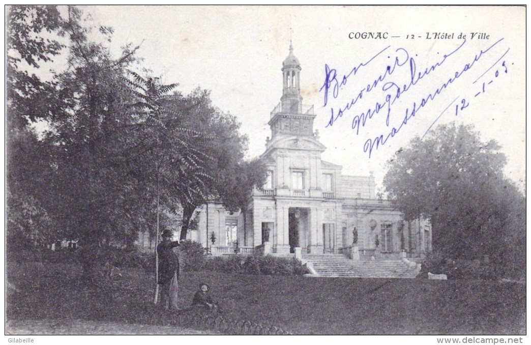16 - Cognac - L Hotel De Ville - Cognac