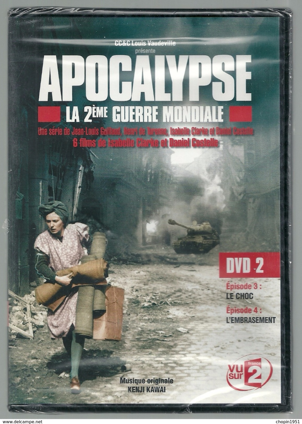 DVD - APOCALYPSE - LA 2° GUERRE MONDIALE - LE CHOC / L'EMBRASEMENT - Histoire