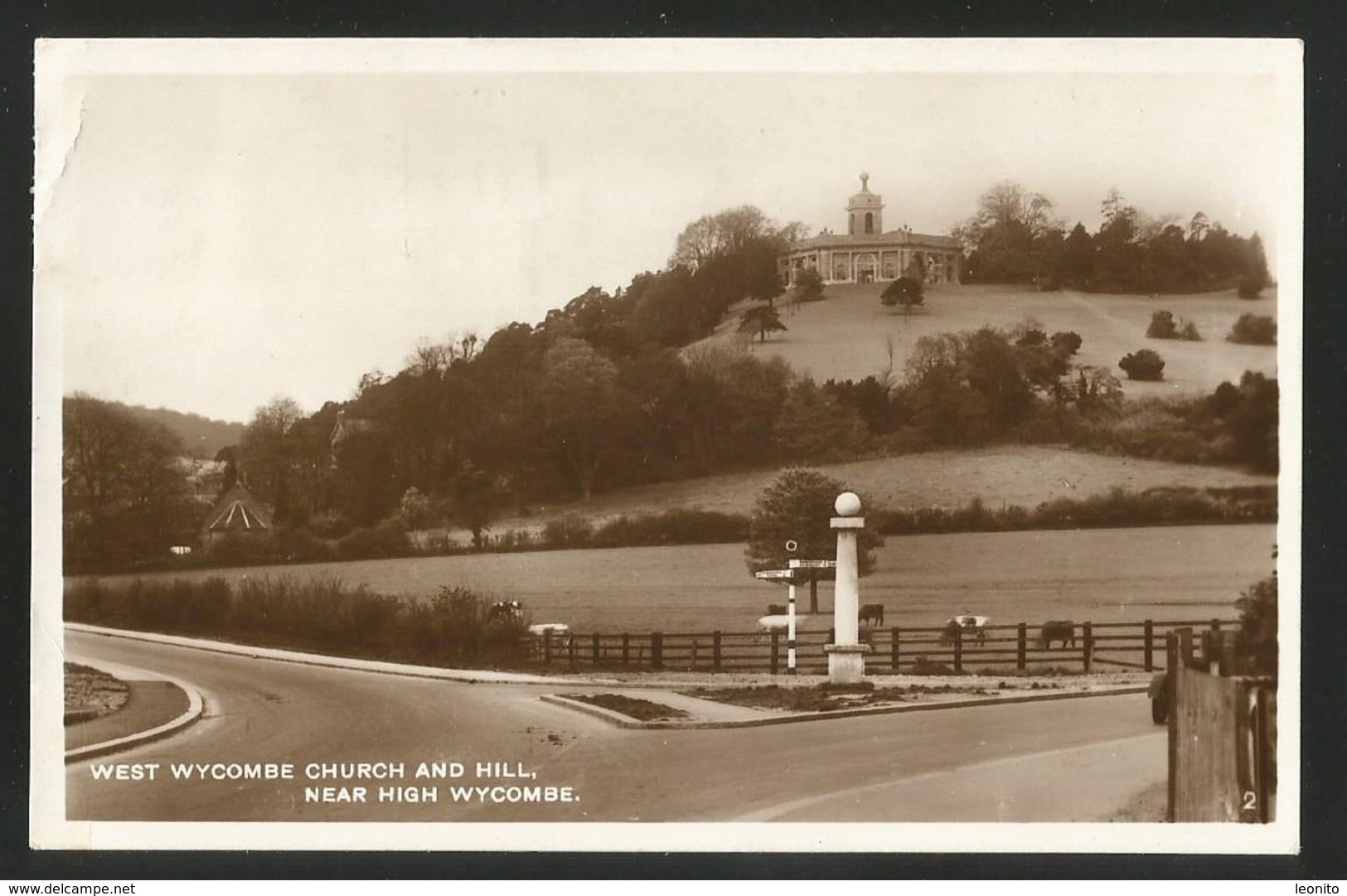 WEST WYCOMBE Buckinghamshire Church Nd Hill Near High Wycombe 1932 - Buckinghamshire