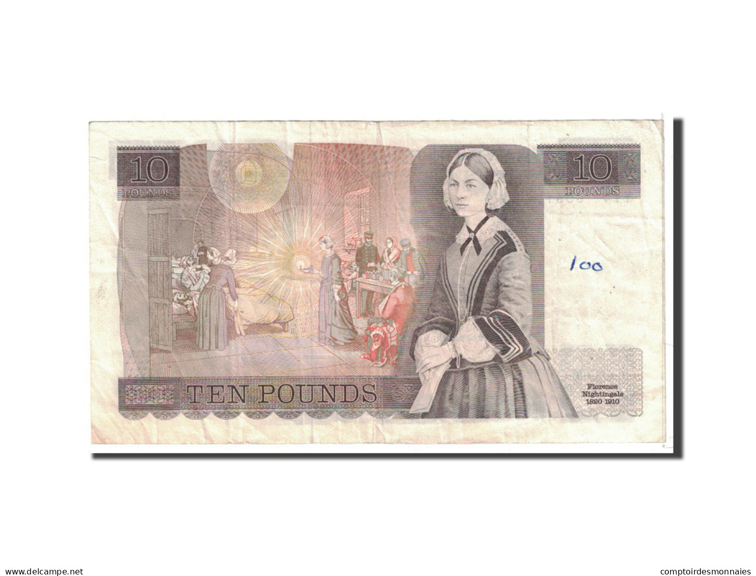 Billet, Grande-Bretagne, 10 Pounds, 1984, Undated, KM:379c, TTB - 10 Pounds