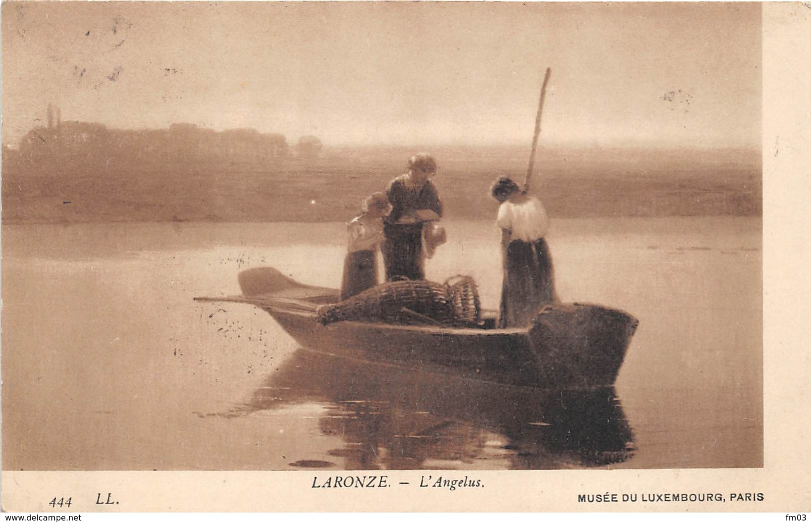 Laronze L'Angélus Génelard Neuilly Sur Seine Musée Mâcon - Autres & Non Classés