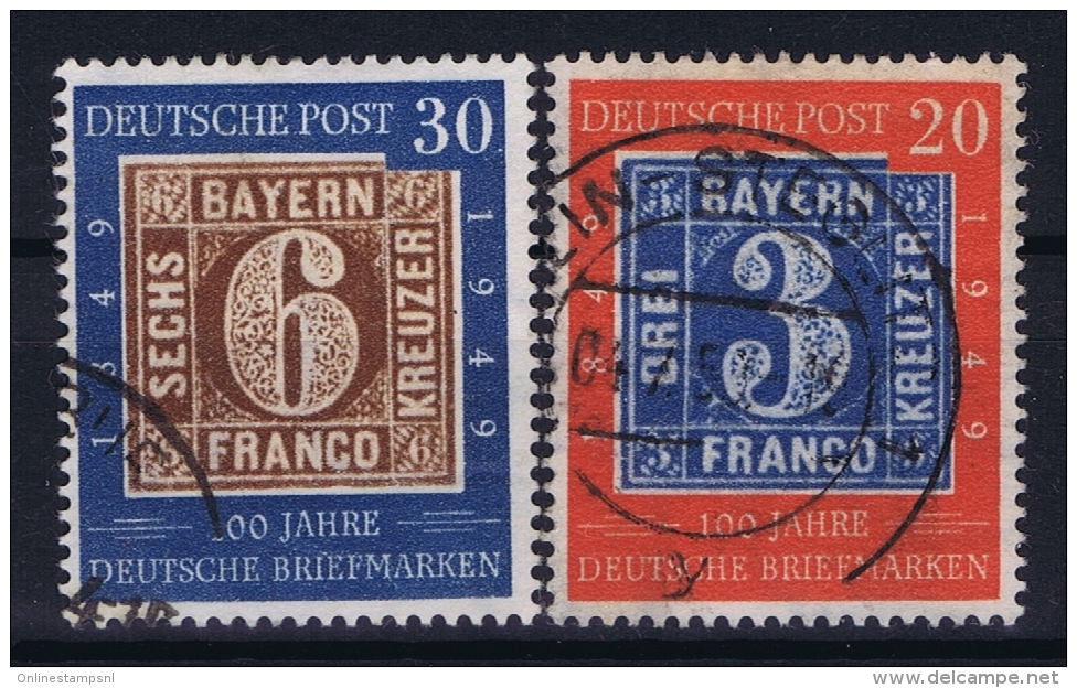 Bund: 1949  Mi 114 - 115 Used Obl Gestempelt - Usati