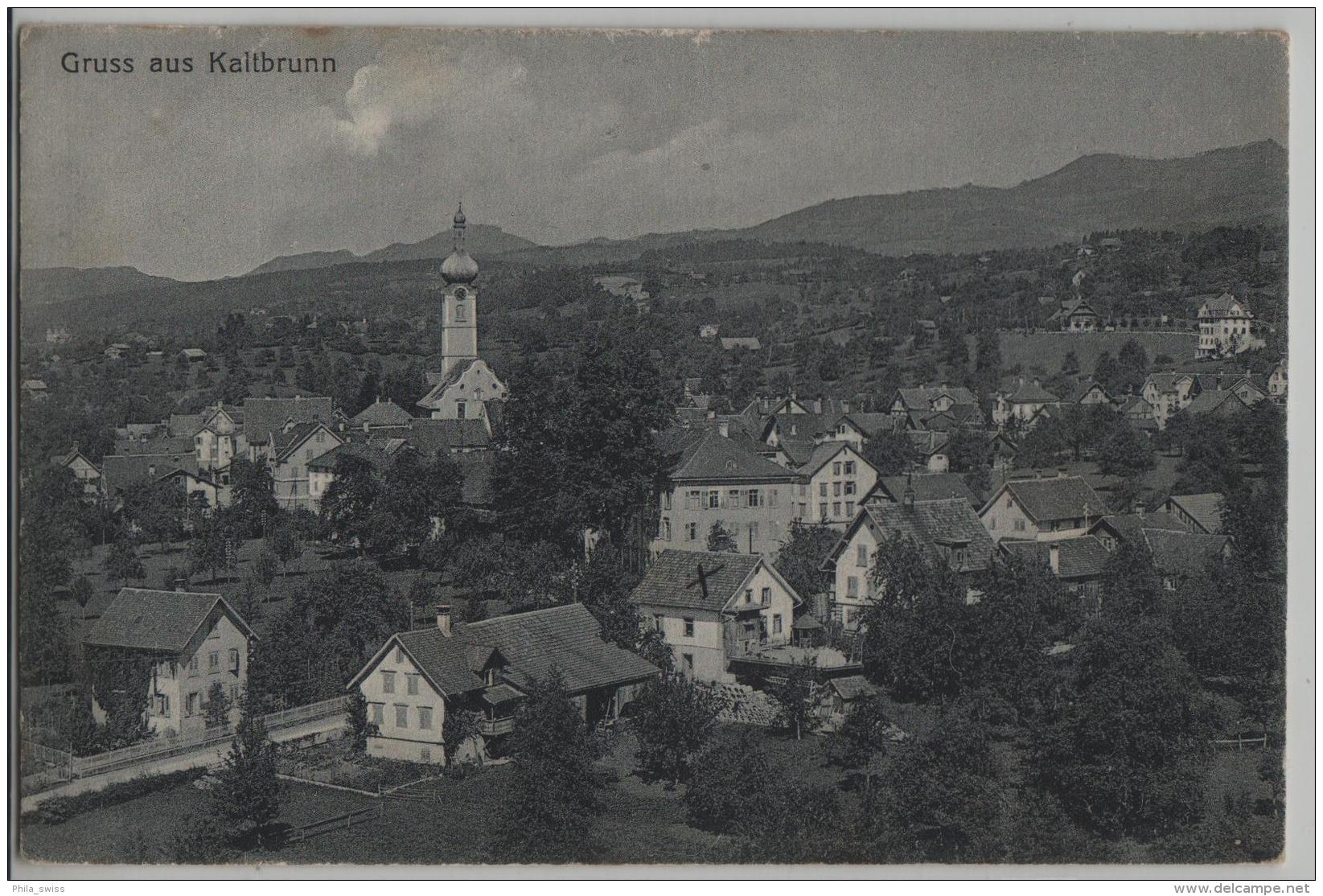 Gruss Aus Kaltbrunn - Photo: A. Lichtensteiger - Kaltbrunn