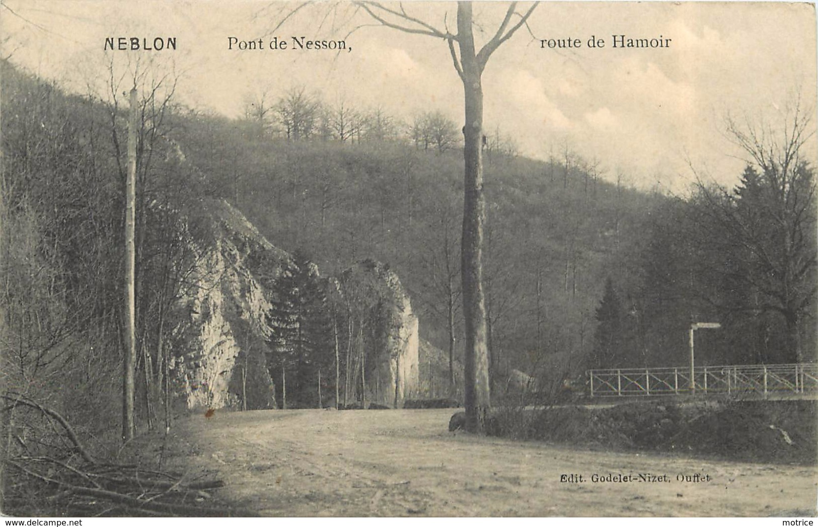 NEBLON - Pont De Nesson, Route De Hamoir. - Hamoir