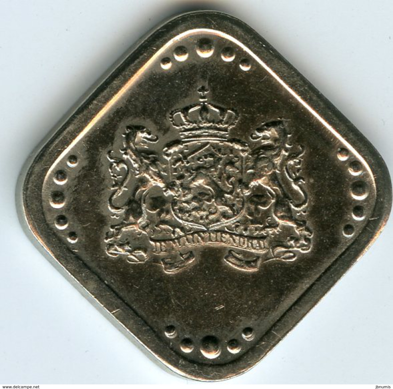 Médaille Jeton Pays-Bas Netherland Beatrix 30 April 1980 - Coronation Medal - Royal/Of Nobility