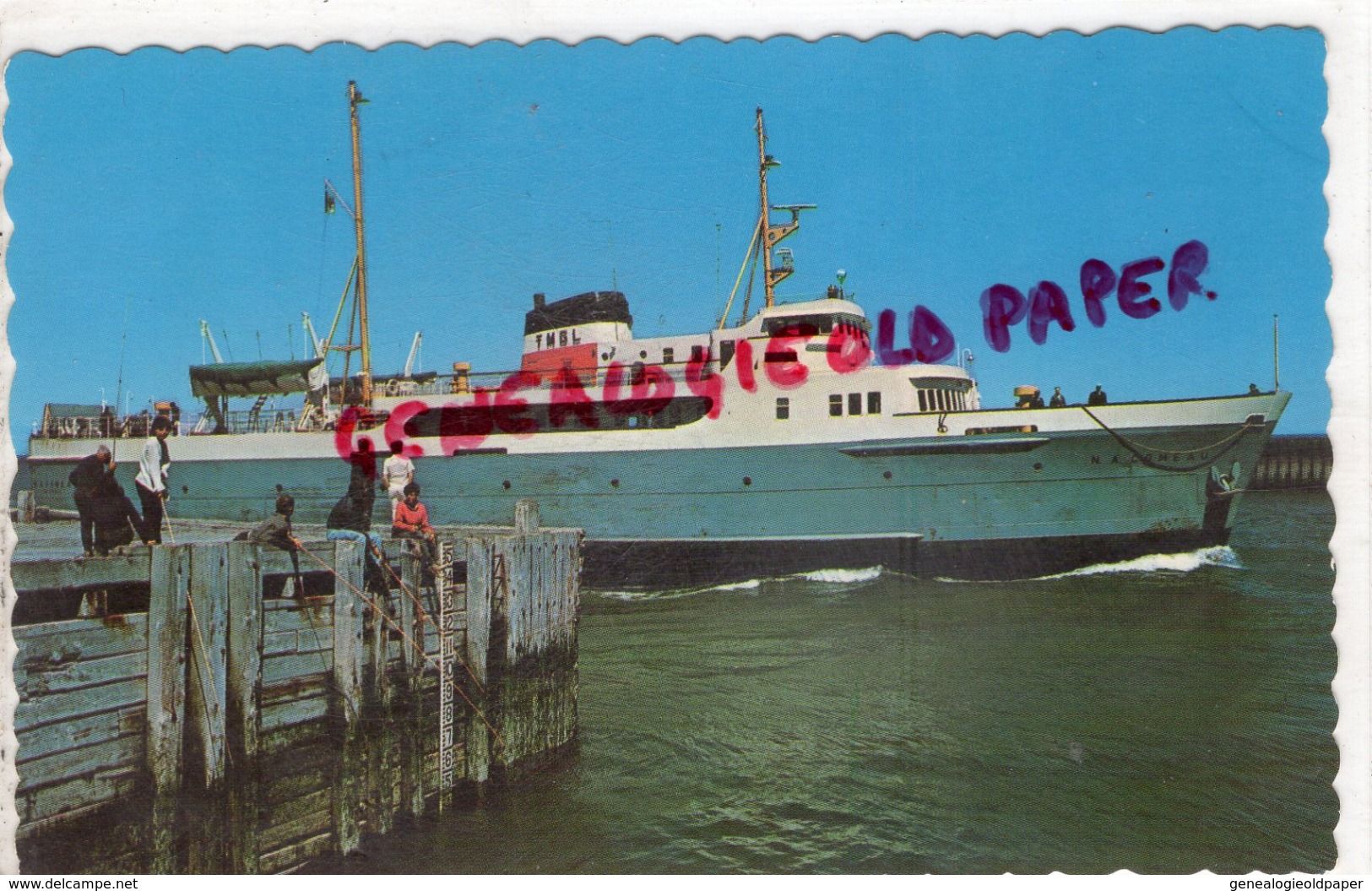 CANADA - QUEBEC - MATANE QUE - LE N.A. COMEAU - TRAVERSIER BATEAU RELIANT LA COTE NORD A MATANE-PECHE EPERLANS - Other & Unclassified