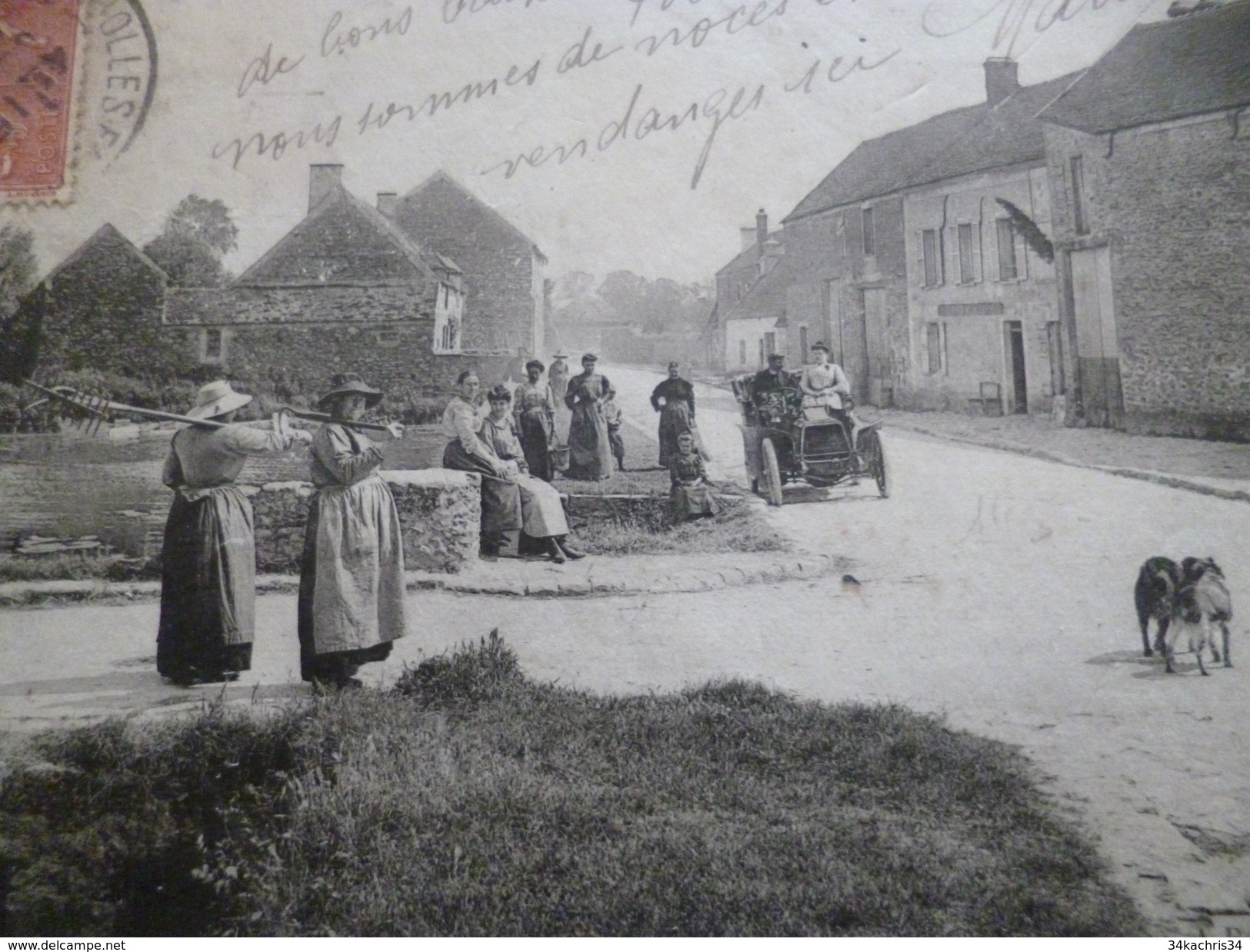 CPA 91 Essonne Cheptainville Un Coin Pittoresque Autos - Autres & Non Classés