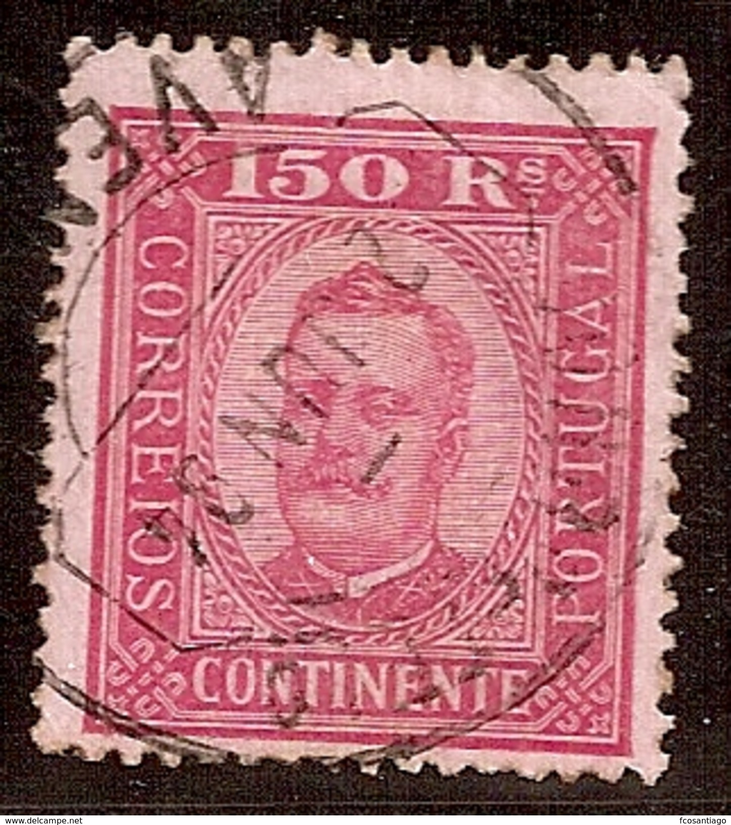 PORTUGAL 1892/93 - Yvert #75 - VFU - Usado