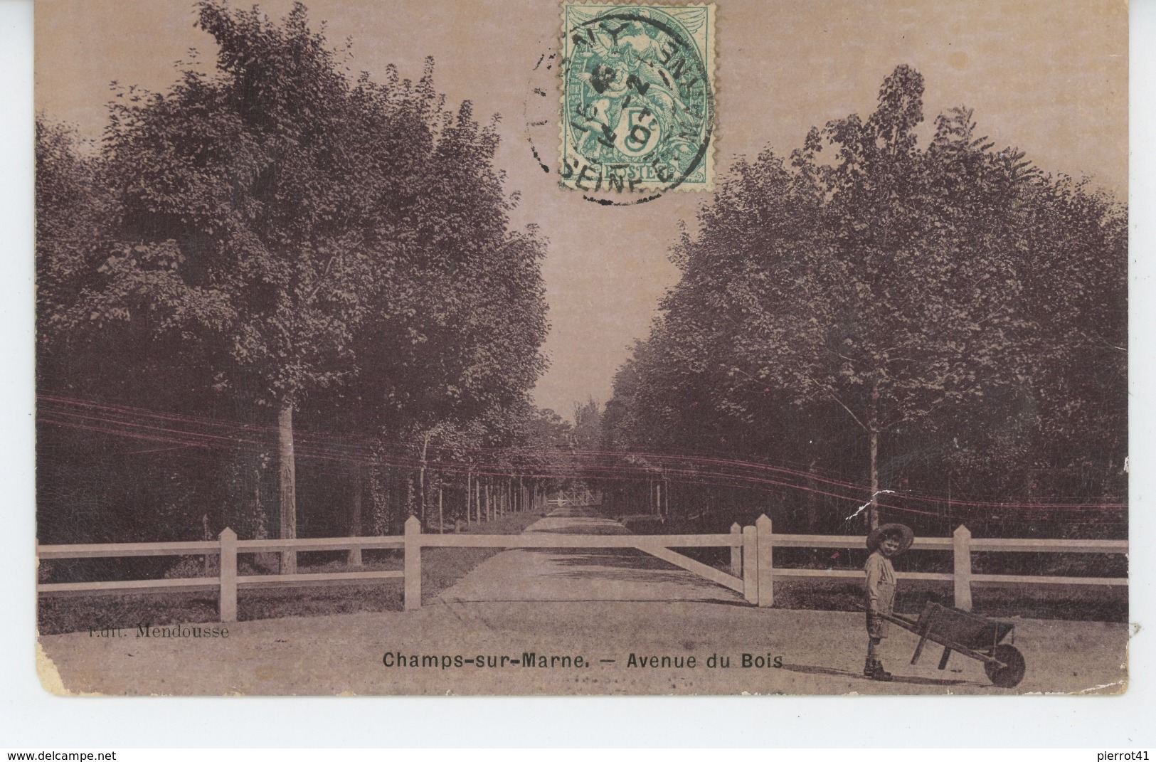 CHAMPS SUR MARNE - Avenue Du Bois - Other & Unclassified