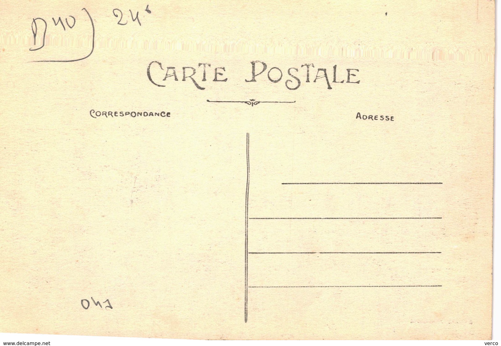 Carte Postale Ancienne De CASTETS - Castets