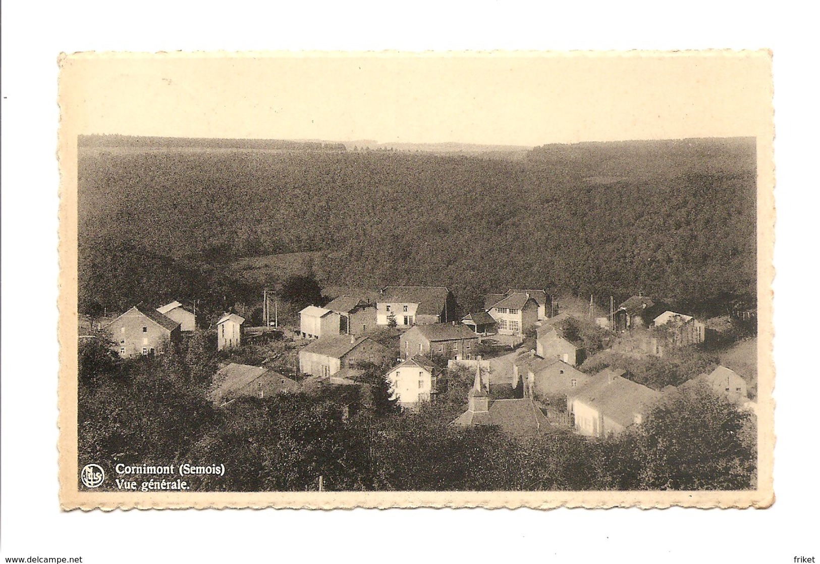 - 1758 -   CORNIMONT  ( Semois )      Vue Generale - Bievre