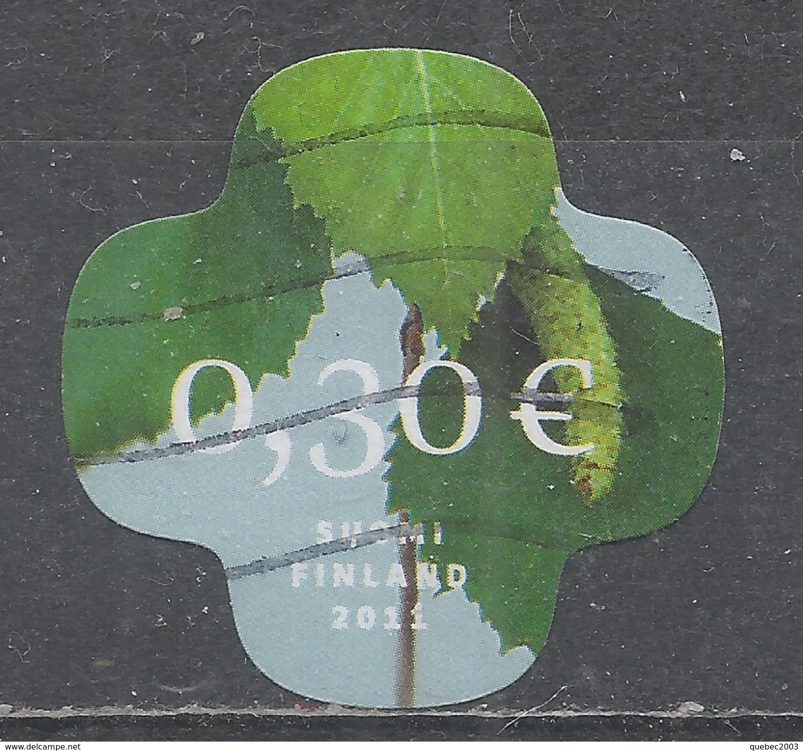 Finland 2011. Scott #1367 (U) Birch Leaves - Oblitérés