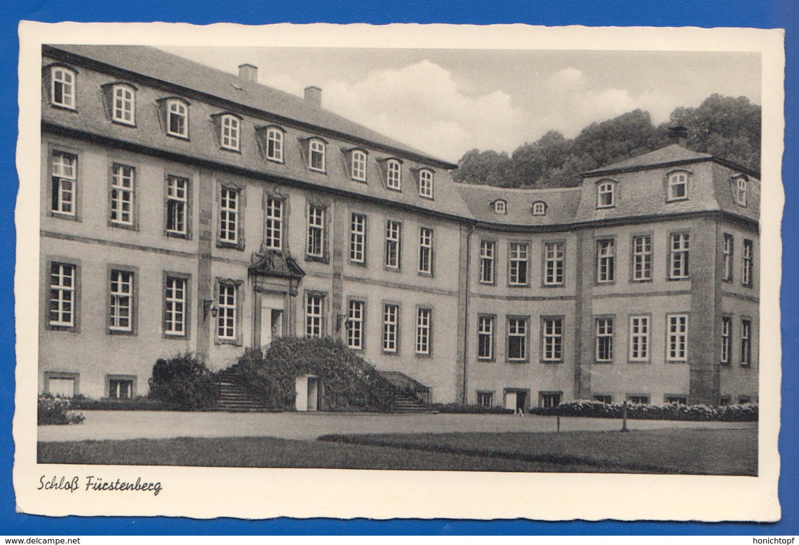 Deutschland; Fürstenberg Weser; Schloss - Fürstenberg