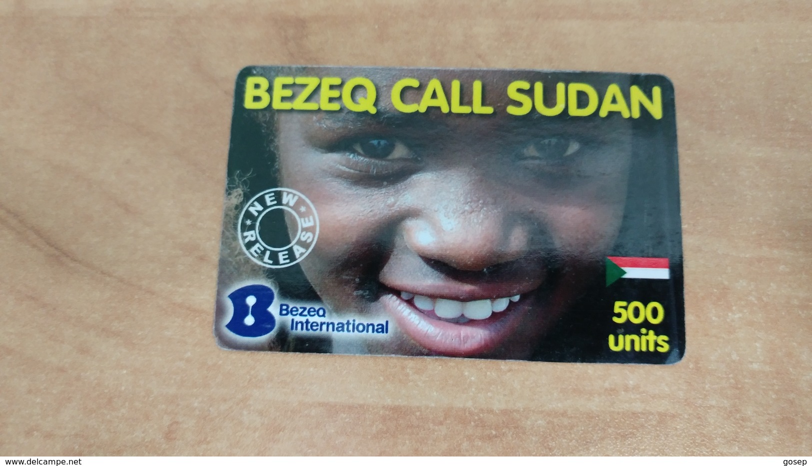 Israel-bezeq Call Sudan-(2)-(30.11.11)-(500units)-bezeq International-used Card Very Good - Soudan