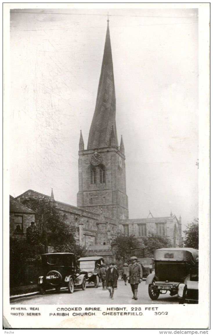 N°29831 -cpa Parish Church -Chesterfield- - Derbyshire