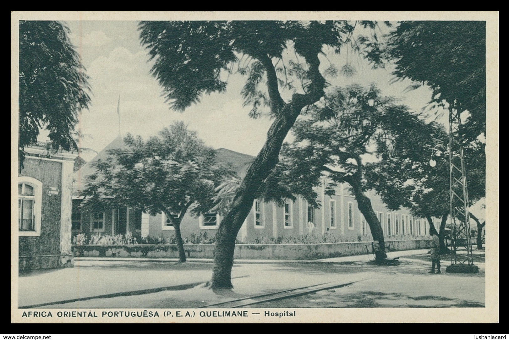 QUELIMANE - HOSPITAIS - Hospital  ( Ed. Santos Rufino Nº I/4) Carte Postale - Mozambico