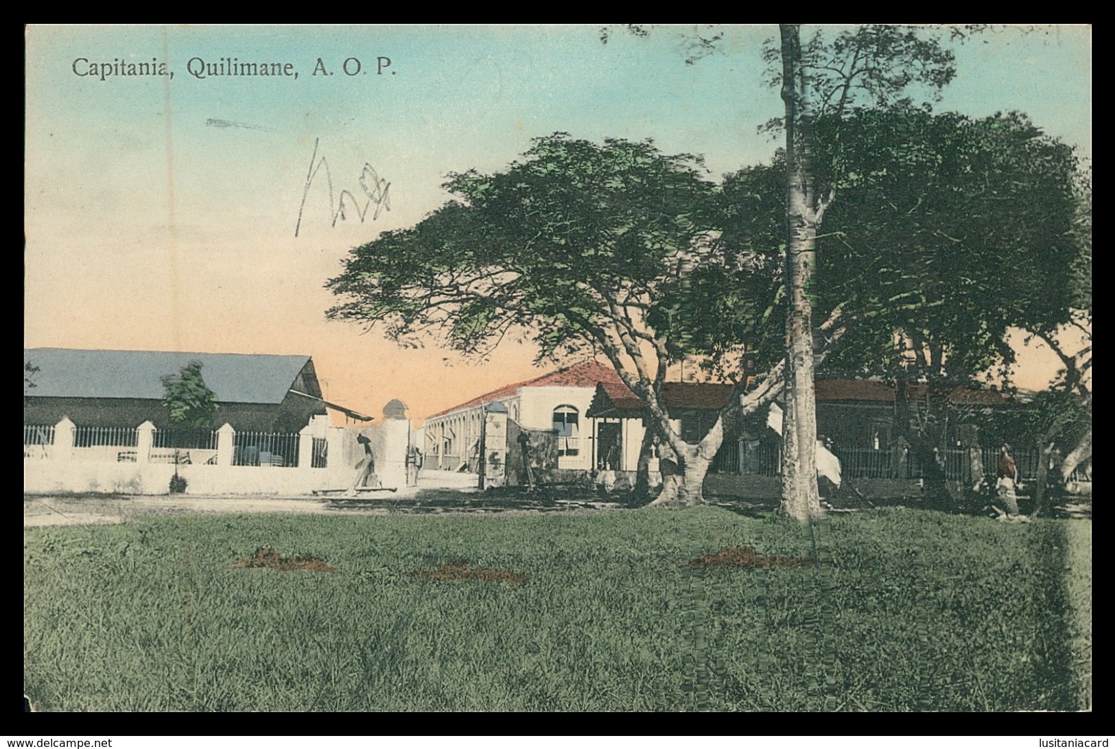 QUELIMANE - Capitania Quilimane A.O.P.   ( Ed. J. P. Fernandes ) Carte Postale - Mozambico