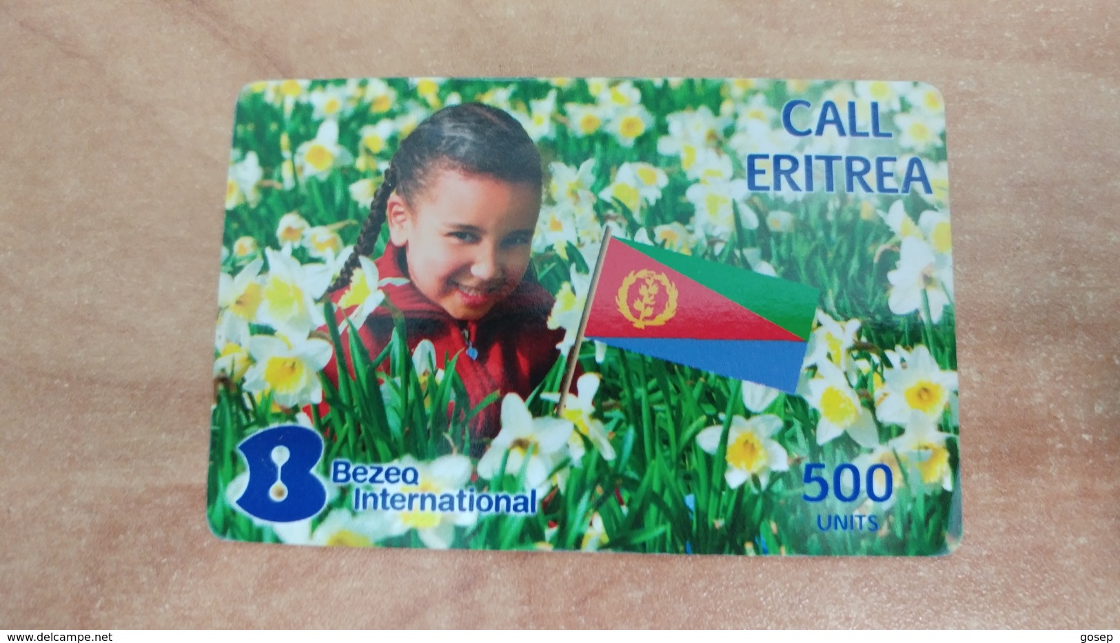 Israel-eritrea Call-(2)-(30.6.2012)-(500units)-bezeq International-used Card - Eritrea