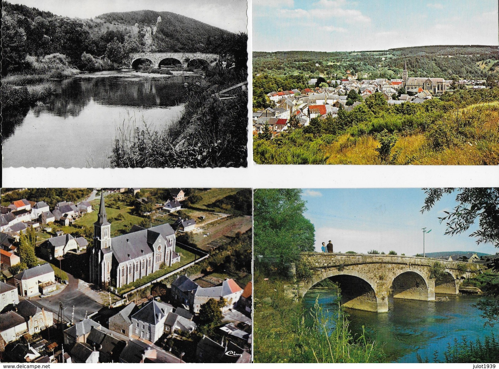 OLLOY - SUR - VIROIN ..-- VIROINVAL ..-- LOT De 4 Cartes Non écrites En Très Bon état De OLLOY . - Viroinval