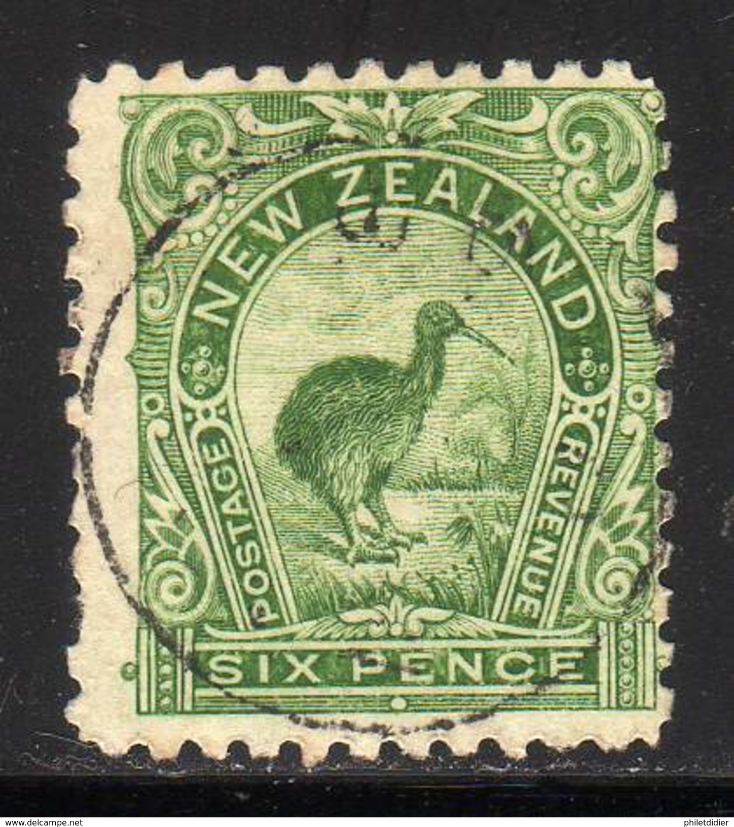 NOUVELLE ZELANDE / NEW ZEALAND : YT  77 COTE 50 &euro; - Used Stamps