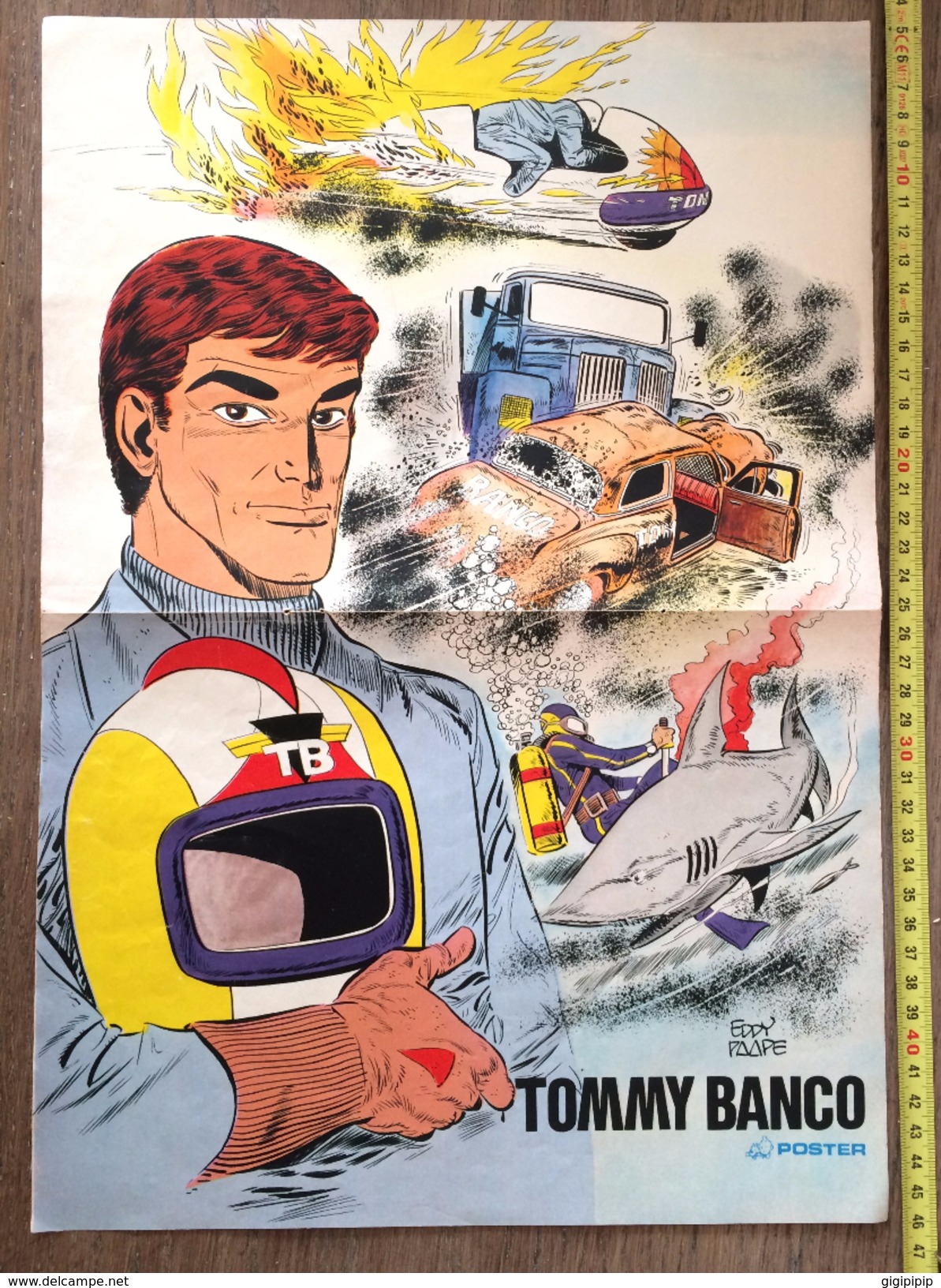 POSTER MINI TOMMY BANCO EDDY PAAPE - Sammlungen