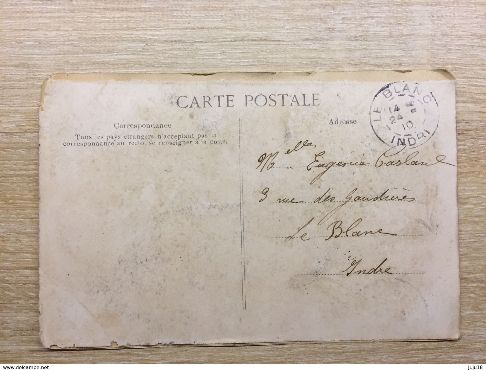 Carte Postale Fin Du Monde 1910 - Humor