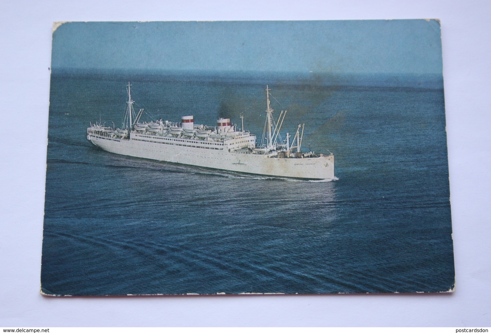 USSR Russia Motor Ship ADMIRAL NAKHIMOV By Libman Photo  - OLD USSR PC 1972 Stationery - Altri & Non Classificati