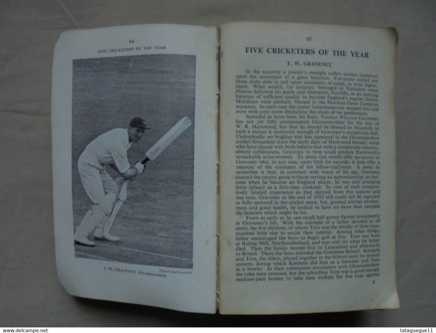 Ancien - WISDEN Cricketers' Almanack 1953 - 1950-Heden