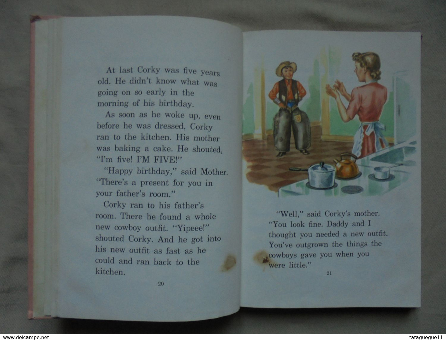 Ancien - Petit Livre De Lecture Illustré Pour Enfant - Making Friends - 1956 - Schulbücher