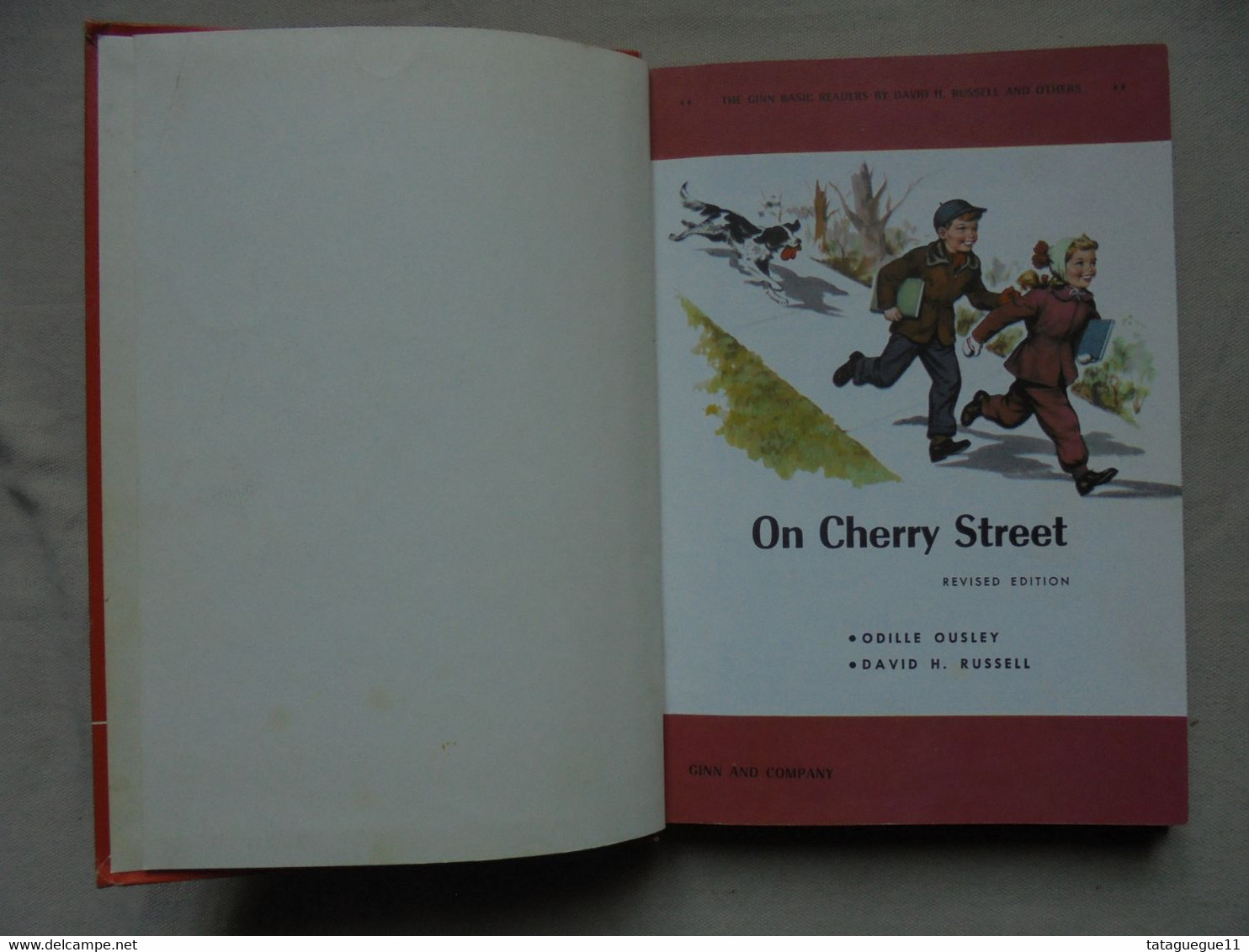 Ancien - Petit Livre De Lecture Pour Enfant - On Cherry Street - 1964 - Livres Scolaires