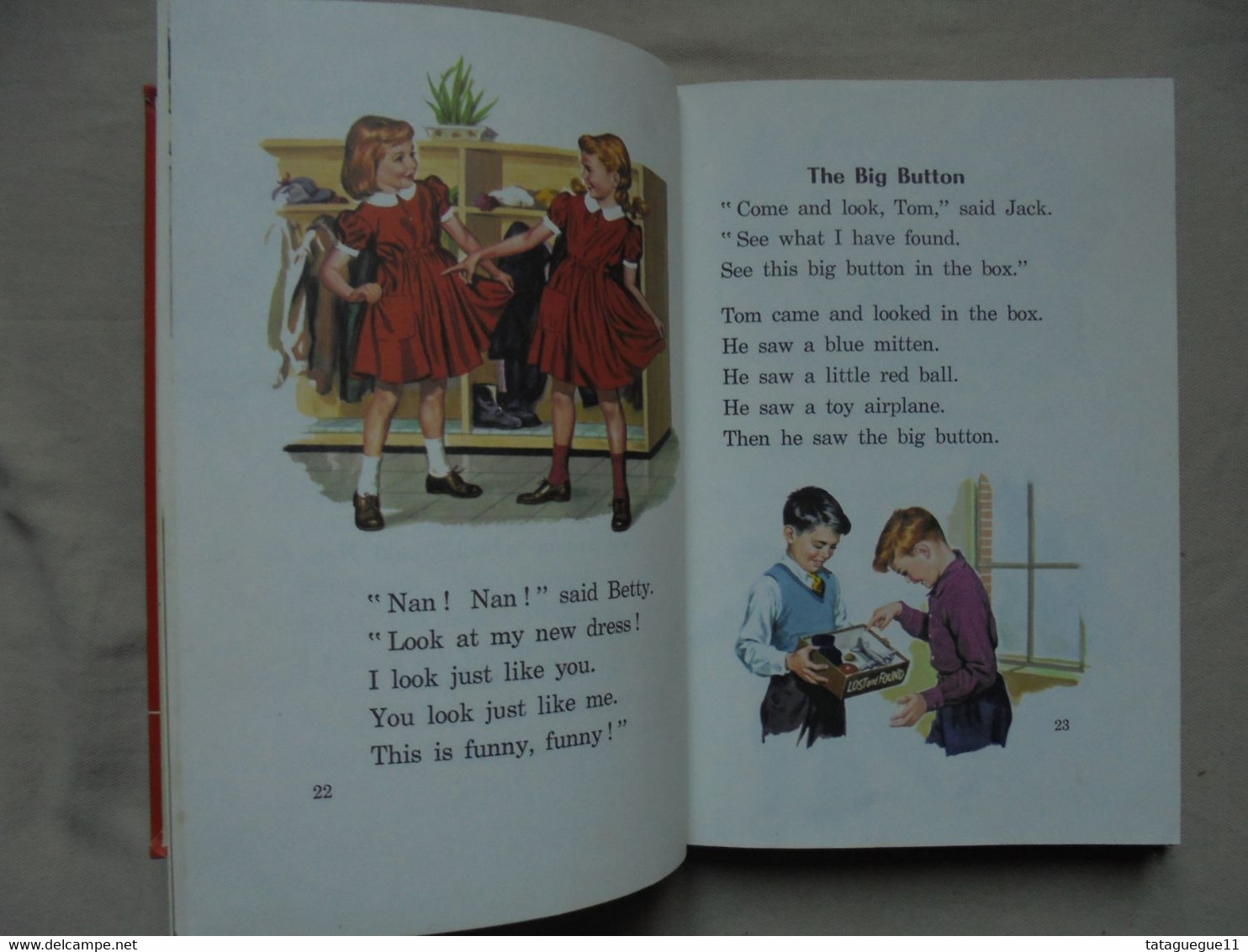 Ancien - Petit Livre De Lecture Pour Enfant - On Cherry Street - 1964 - Schulbücher