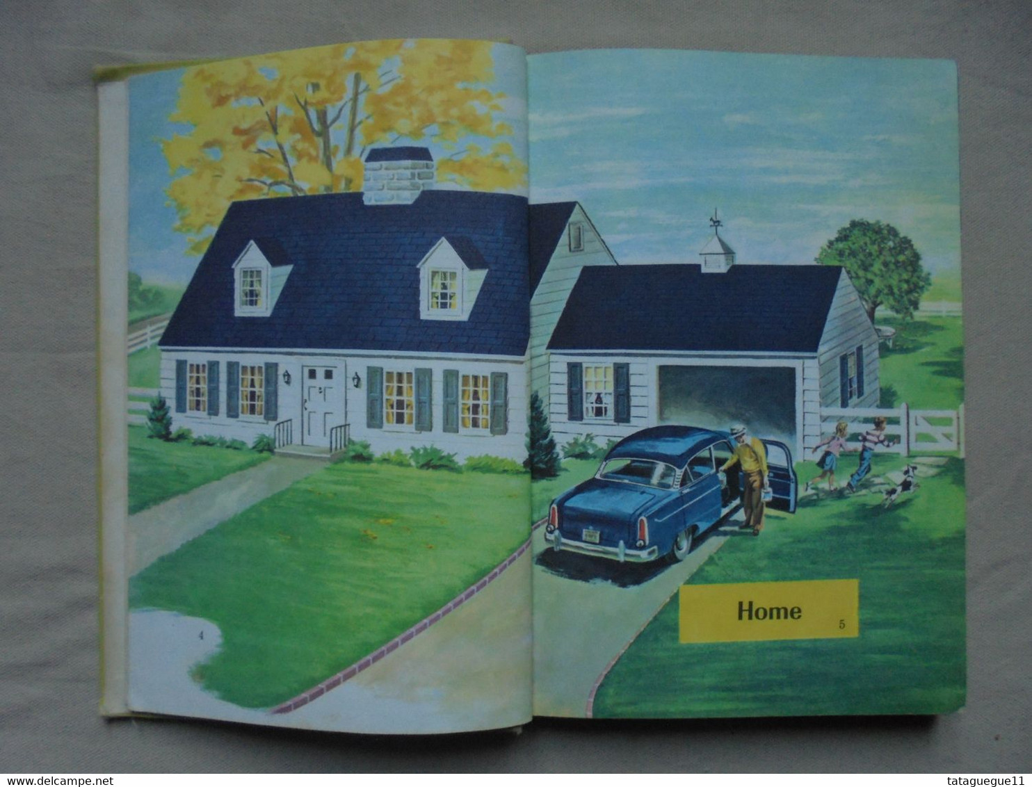 Ancien - Petit Livre De Lecture Pour Enfant - The Little White House - 1961 - Livres Scolaires