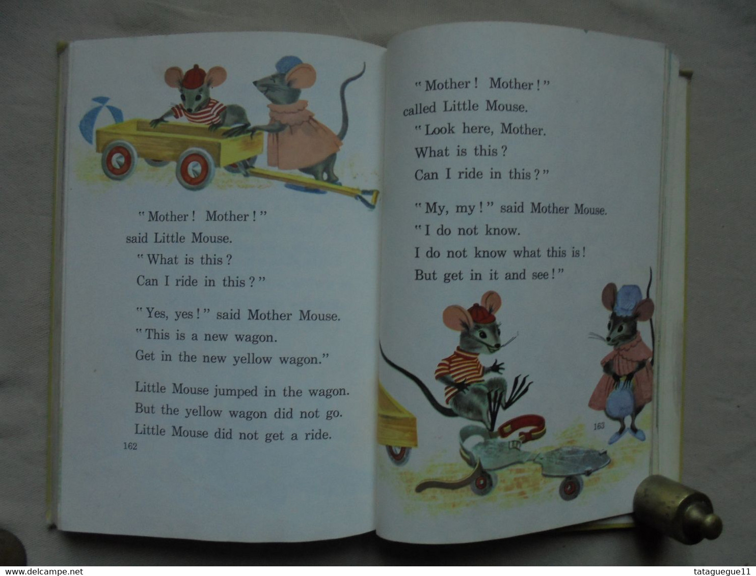 Ancien - Petit livre de lecture pour enfant - The Little White House - 1961